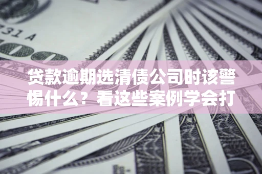 济南贷款逾期选清债公司时该警惕什么？看这些案例学会打翻身仗