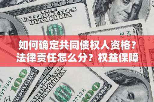 济南如何确定共同债权人资格？法律责任怎么分？权益保障技巧揭秘！