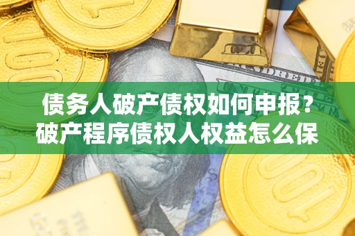 济南债务人破产债权如何申报？破产程序债权人权益怎么保障？
