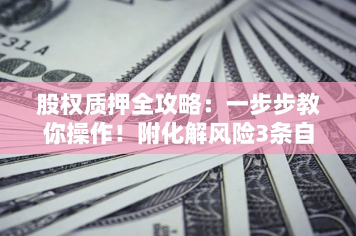 济南股权质押全攻略：一步步教你操作！附化解风险3条自救法则