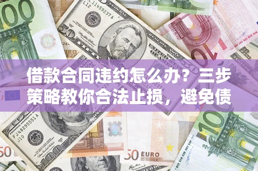 济南借款合同违约怎么办？三步策略教你合法止损，避免债务危机升级