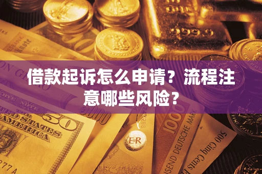 济南借款起诉怎么申请？流程注意哪些风险？