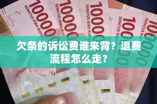 济南欠条的诉讼费谁来背？退费流程怎么走？