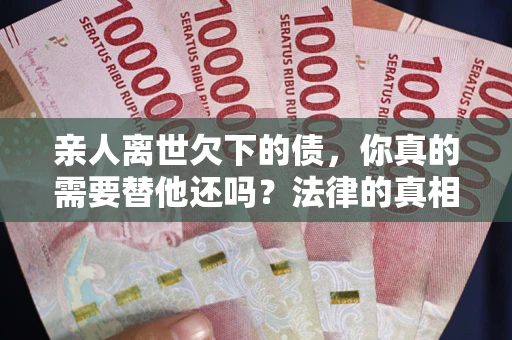 济南亲人离世欠下的债，你真的需要替他还吗？法律的真相或许与你想的不一样